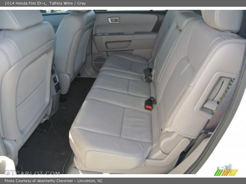 Taffeta White / Gray 2014 Honda Pilot EX-L