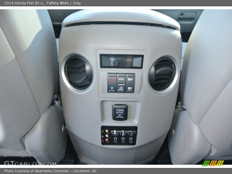 Taffeta White / Gray 2014 Honda Pilot EX-L