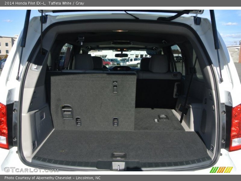 Taffeta White / Gray 2014 Honda Pilot EX-L