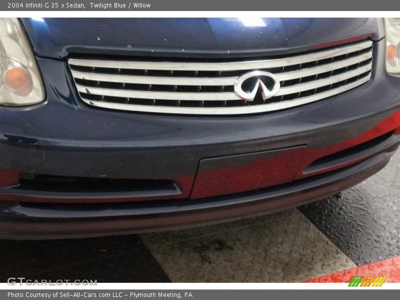 Twilight Blue / Willow 2004 Infiniti G 35 x Sedan
