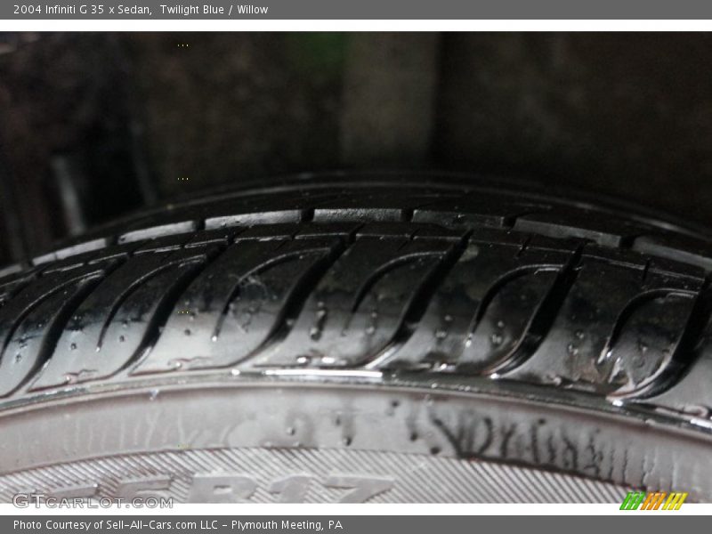 Twilight Blue / Willow 2004 Infiniti G 35 x Sedan