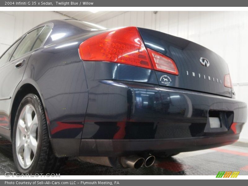 Twilight Blue / Willow 2004 Infiniti G 35 x Sedan