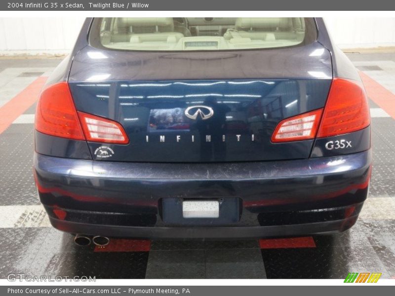 Twilight Blue / Willow 2004 Infiniti G 35 x Sedan