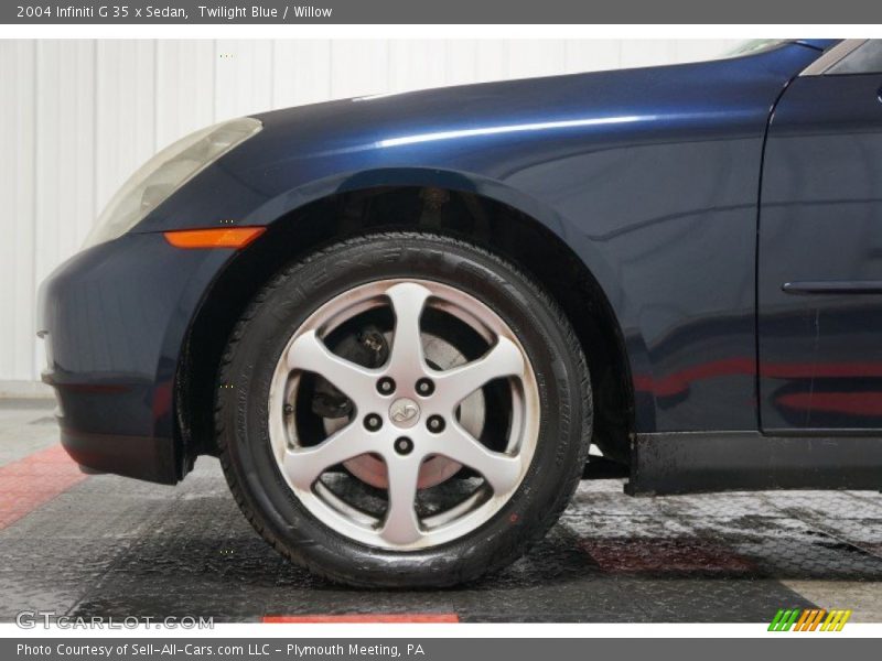 Twilight Blue / Willow 2004 Infiniti G 35 x Sedan