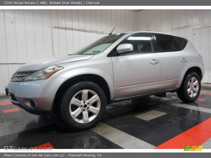Brilliant Silver Metallic / Charcoal 2006 Nissan Murano S AWD