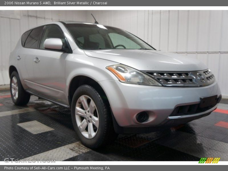 Brilliant Silver Metallic / Charcoal 2006 Nissan Murano S AWD
