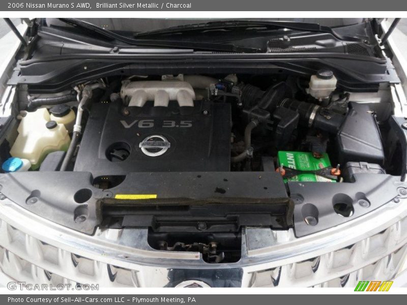 Brilliant Silver Metallic / Charcoal 2006 Nissan Murano S AWD