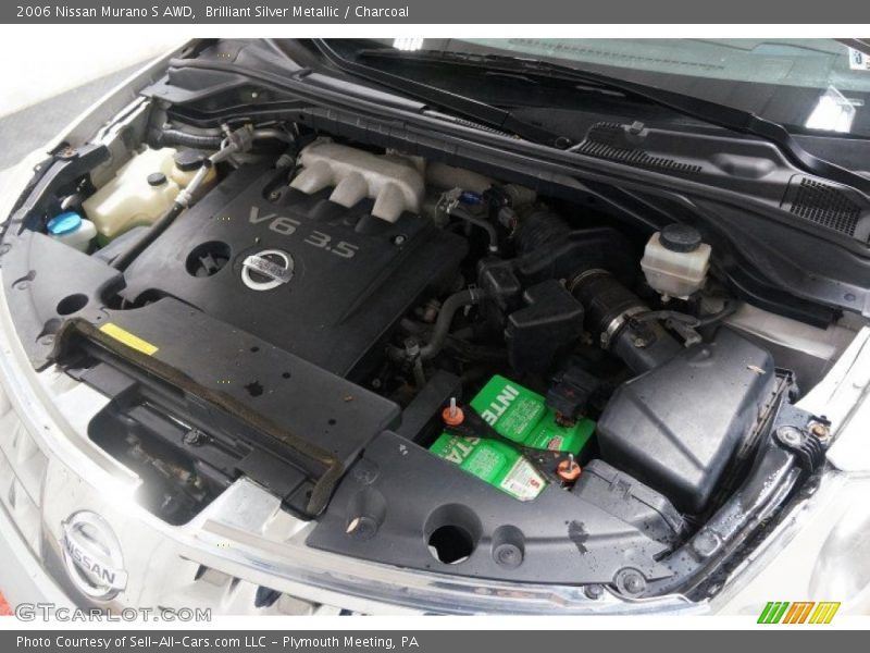 Brilliant Silver Metallic / Charcoal 2006 Nissan Murano S AWD