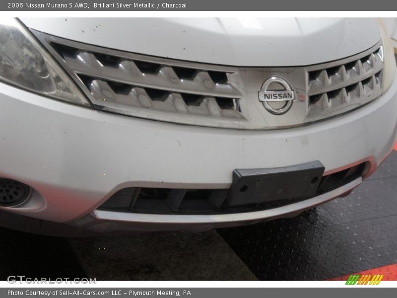 Brilliant Silver Metallic / Charcoal 2006 Nissan Murano S AWD