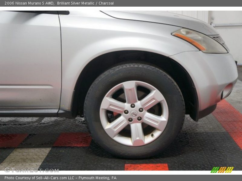 Brilliant Silver Metallic / Charcoal 2006 Nissan Murano S AWD
