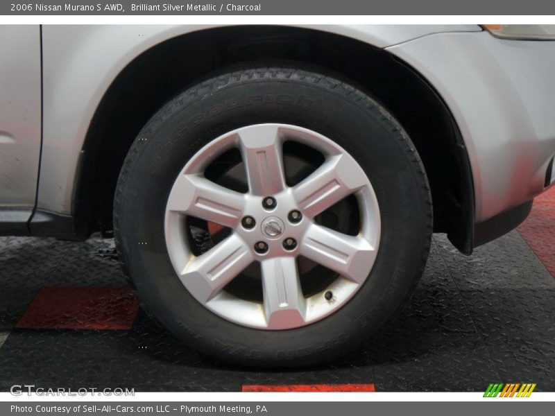 Brilliant Silver Metallic / Charcoal 2006 Nissan Murano S AWD