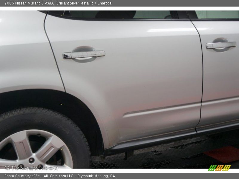 Brilliant Silver Metallic / Charcoal 2006 Nissan Murano S AWD