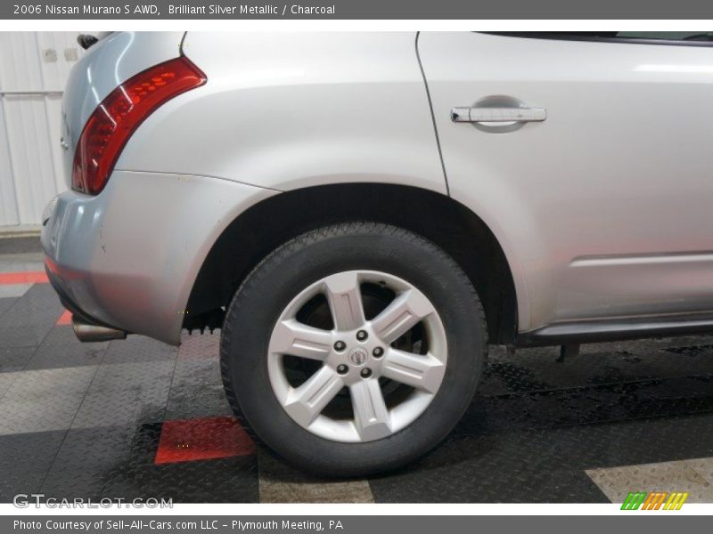 Brilliant Silver Metallic / Charcoal 2006 Nissan Murano S AWD