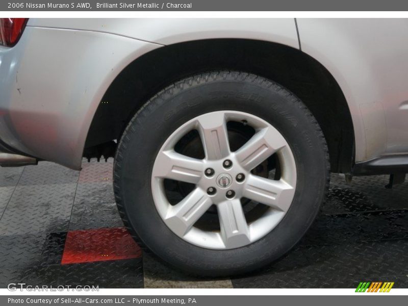 Brilliant Silver Metallic / Charcoal 2006 Nissan Murano S AWD