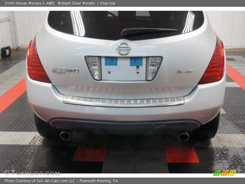 Brilliant Silver Metallic / Charcoal 2006 Nissan Murano S AWD