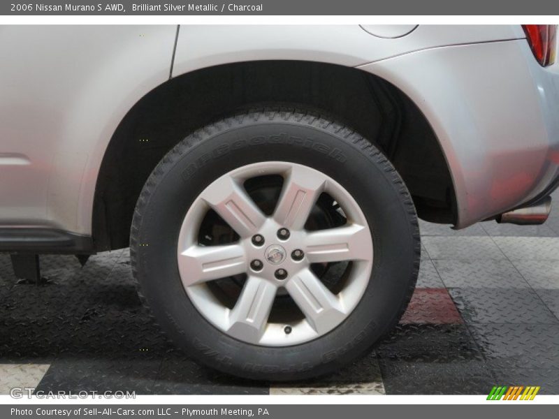 Brilliant Silver Metallic / Charcoal 2006 Nissan Murano S AWD