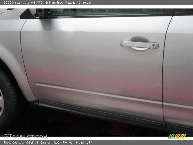 Brilliant Silver Metallic / Charcoal 2006 Nissan Murano S AWD