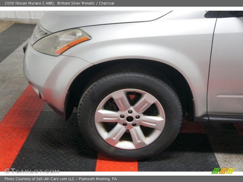 Brilliant Silver Metallic / Charcoal 2006 Nissan Murano S AWD