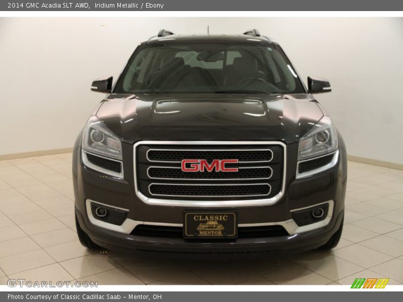 Iridium Metallic / Ebony 2014 GMC Acadia SLT AWD