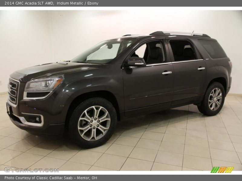 Iridium Metallic / Ebony 2014 GMC Acadia SLT AWD