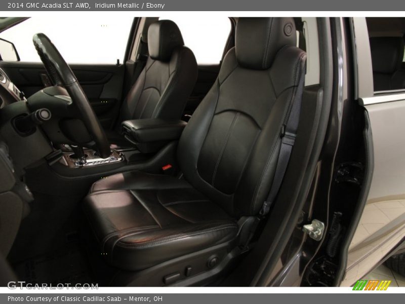 Iridium Metallic / Ebony 2014 GMC Acadia SLT AWD
