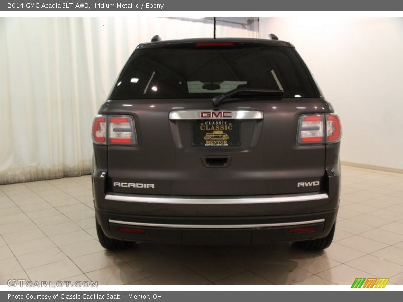 Iridium Metallic / Ebony 2014 GMC Acadia SLT AWD