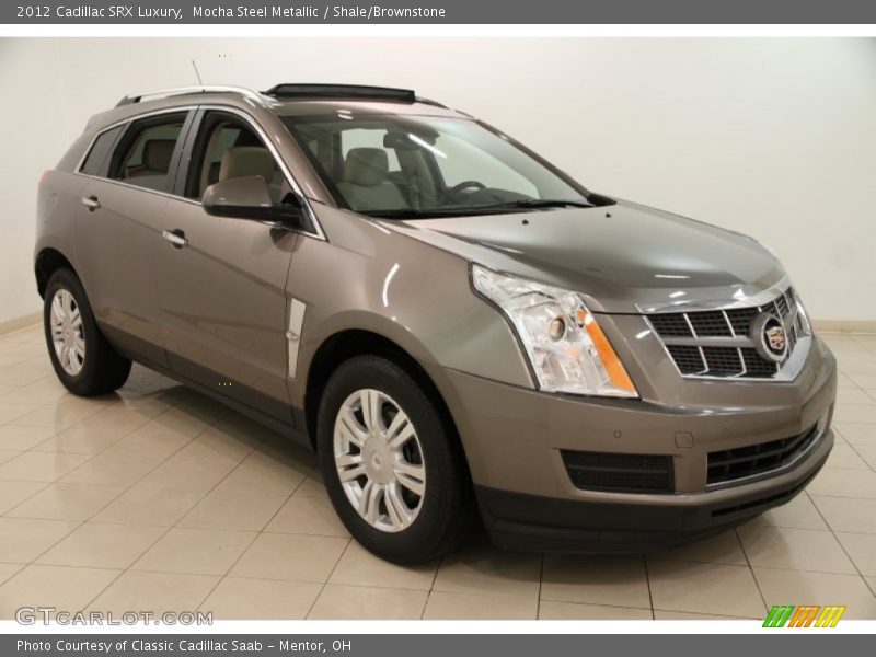 Mocha Steel Metallic / Shale/Brownstone 2012 Cadillac SRX Luxury