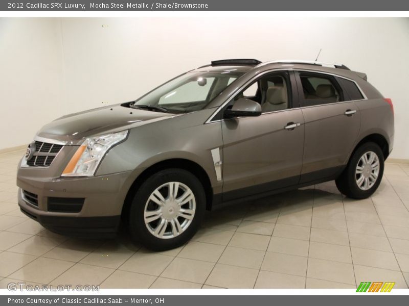 Mocha Steel Metallic / Shale/Brownstone 2012 Cadillac SRX Luxury