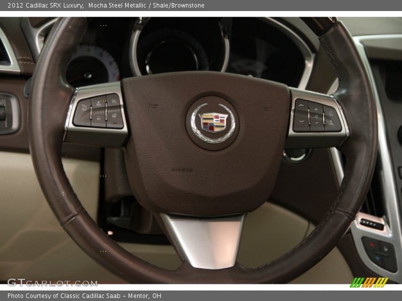 Mocha Steel Metallic / Shale/Brownstone 2012 Cadillac SRX Luxury