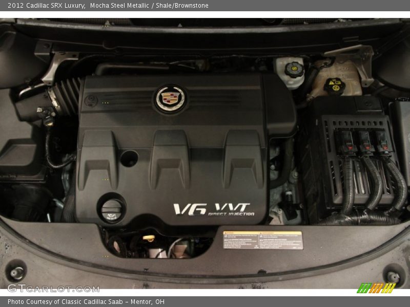 Mocha Steel Metallic / Shale/Brownstone 2012 Cadillac SRX Luxury