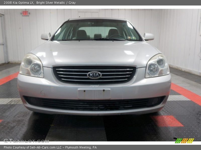 Bright Silver Metallic / Gray 2008 Kia Optima LX