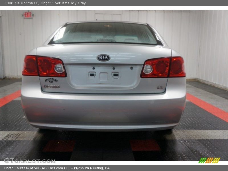 Bright Silver Metallic / Gray 2008 Kia Optima LX