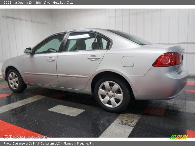 Bright Silver Metallic / Gray 2008 Kia Optima LX
