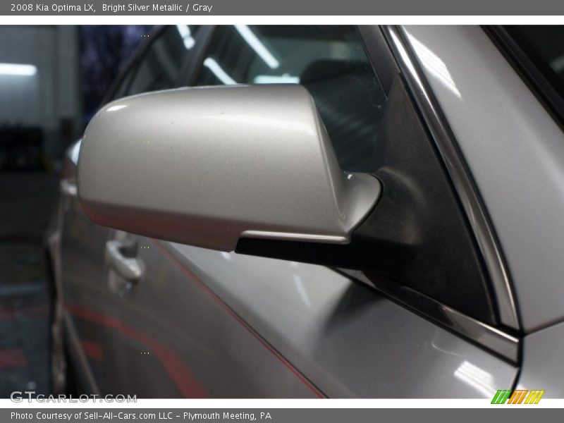 Bright Silver Metallic / Gray 2008 Kia Optima LX