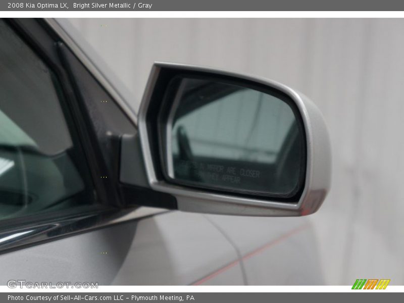 Bright Silver Metallic / Gray 2008 Kia Optima LX