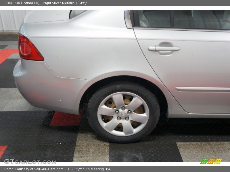 Bright Silver Metallic / Gray 2008 Kia Optima LX