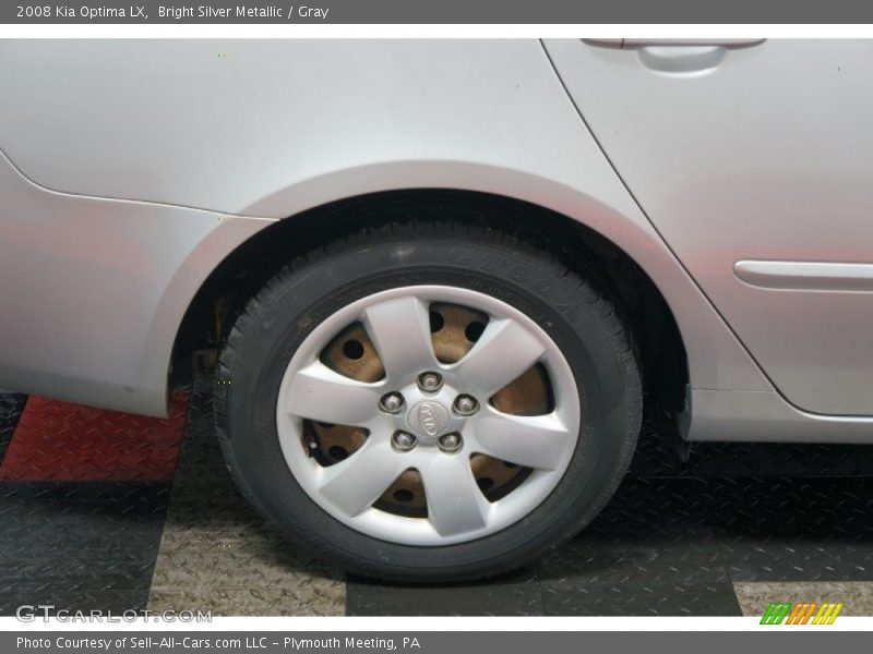 Bright Silver Metallic / Gray 2008 Kia Optima LX