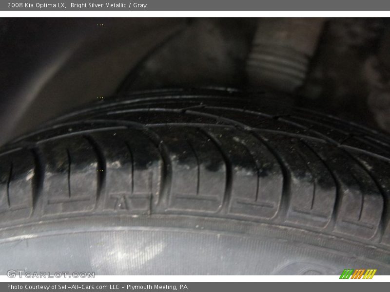 Bright Silver Metallic / Gray 2008 Kia Optima LX