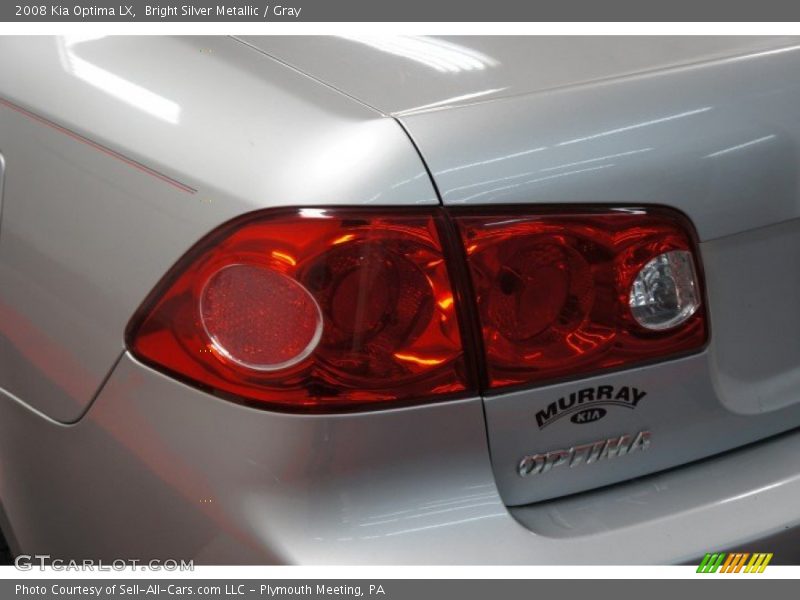 Bright Silver Metallic / Gray 2008 Kia Optima LX