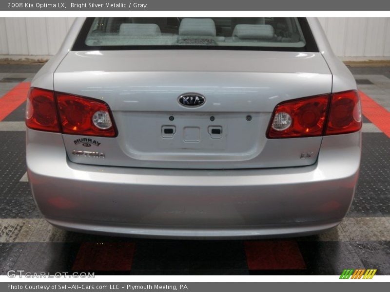Bright Silver Metallic / Gray 2008 Kia Optima LX
