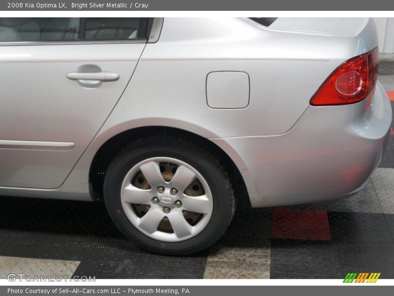 Bright Silver Metallic / Gray 2008 Kia Optima LX