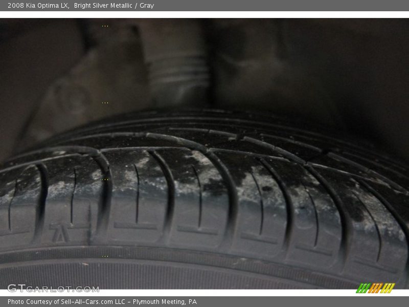 Bright Silver Metallic / Gray 2008 Kia Optima LX