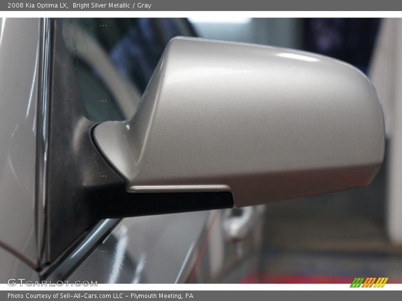 Bright Silver Metallic / Gray 2008 Kia Optima LX