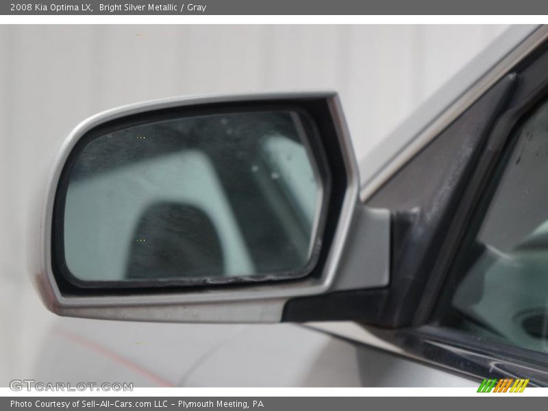 Bright Silver Metallic / Gray 2008 Kia Optima LX