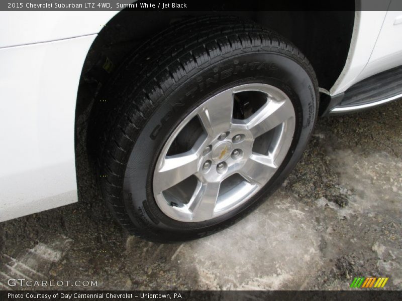 Summit White / Jet Black 2015 Chevrolet Suburban LTZ 4WD