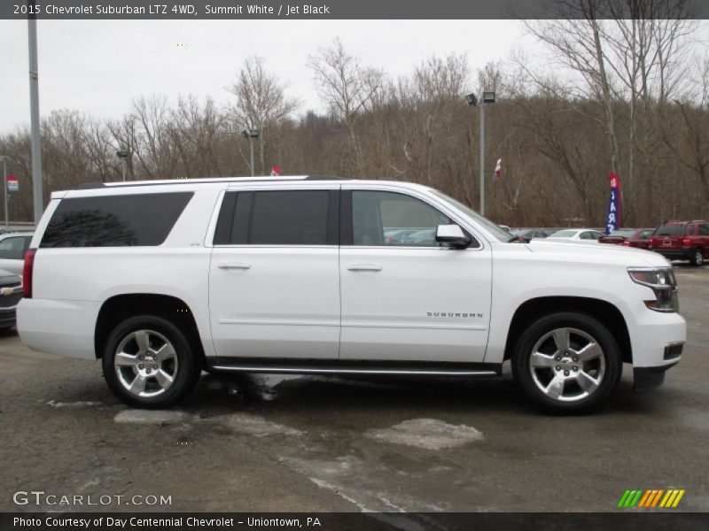 Summit White / Jet Black 2015 Chevrolet Suburban LTZ 4WD