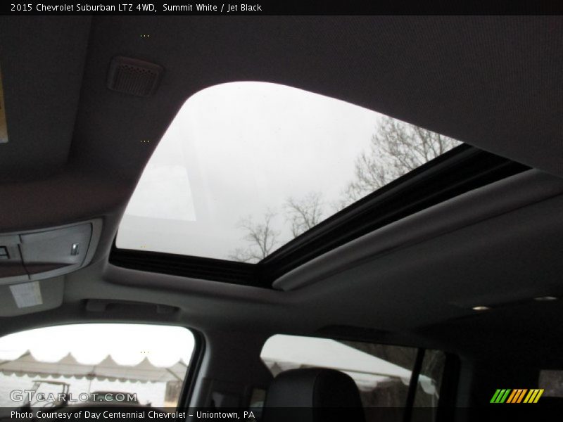 Summit White / Jet Black 2015 Chevrolet Suburban LTZ 4WD