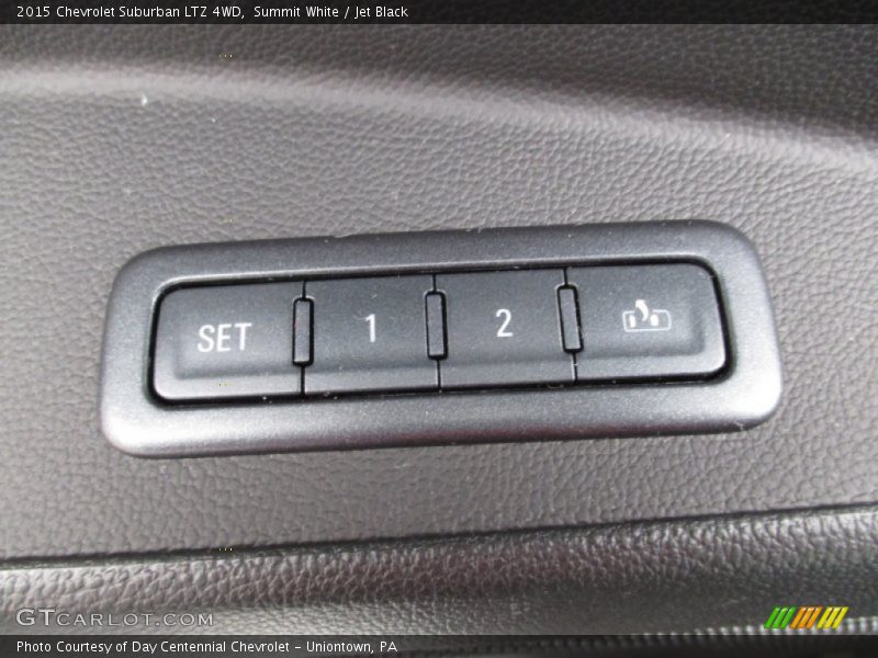 Summit White / Jet Black 2015 Chevrolet Suburban LTZ 4WD