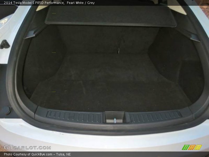  2014 Model S P85D Performance Trunk