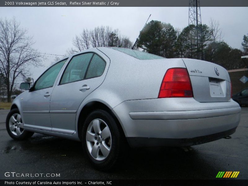 Reflex Silver Metallic / Grey 2003 Volkswagen Jetta GLS Sedan